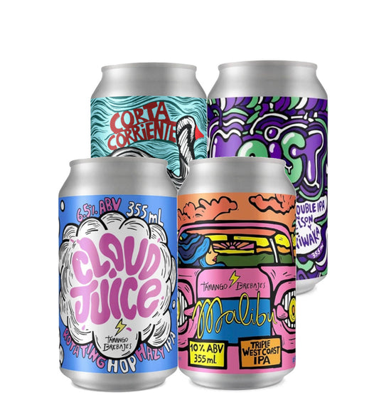 cervezas lupuladas - tamango - corta corriente - hazy ipa - malibu - moist - portal voy