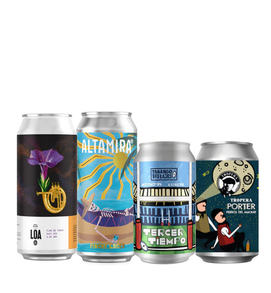 4 Pack Cervezas Mix #4