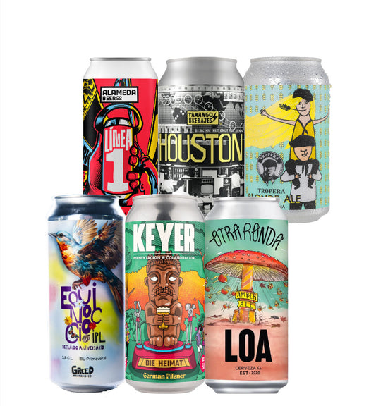 tamango - cervezas artesanales - oferta lata cerveza - keyer - loa - greed - alameda beer
