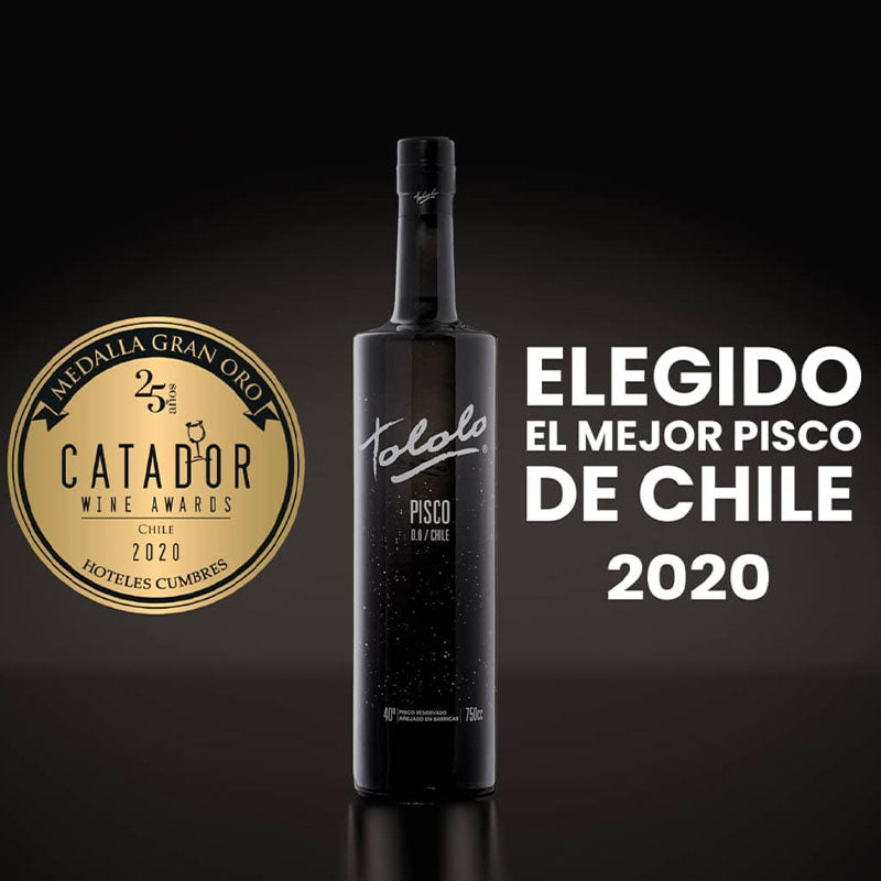 Pisco Tololo Añejado Black 40° 750cc