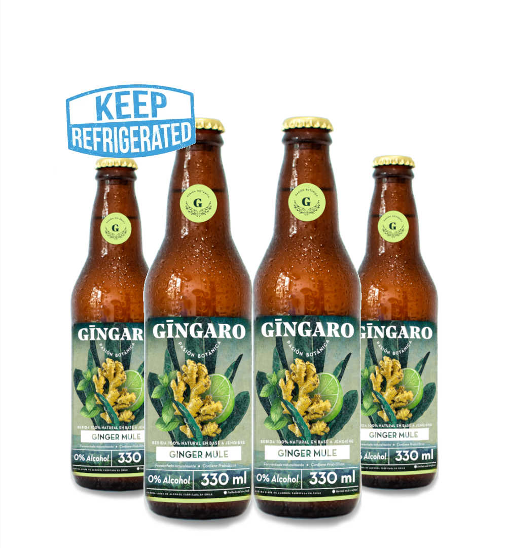 ginger beer - gingaro - mixers - sin alcohol