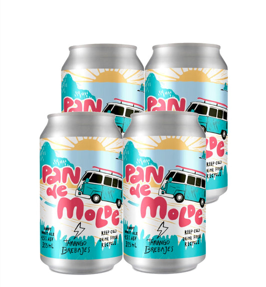 Cerveza tamango - pan de molde - artesanal