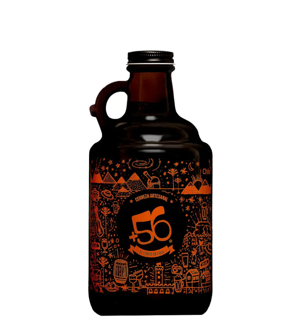 Cerveza +56 Growler Amber Ale 1000cc | Growler / Botellón | Portal voy