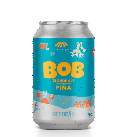 Cerveza Bob Blonde ALE - Piña  benbrau - Tienda Online