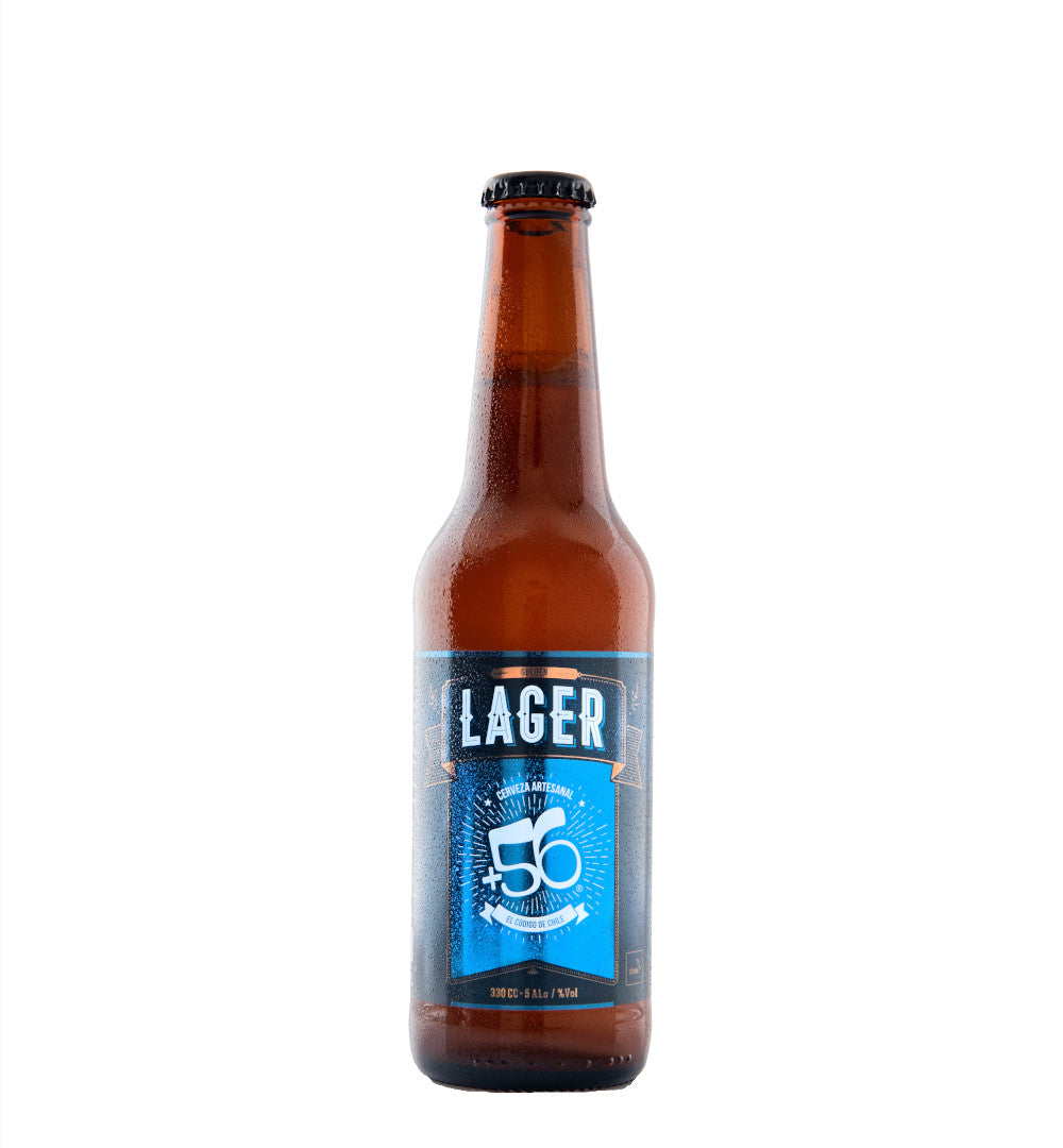 Cerveza +56 Lager 330cc - Portal Voy