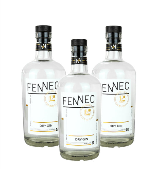 Destilados - licores chilenos - pack con descuento - london dry gin - fennec - gin fennec