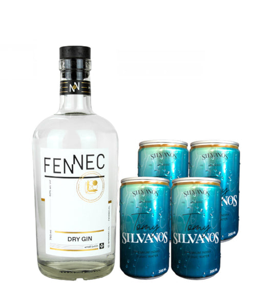Gin chileno - fennec - agua tonica - silvanos - calidad premium