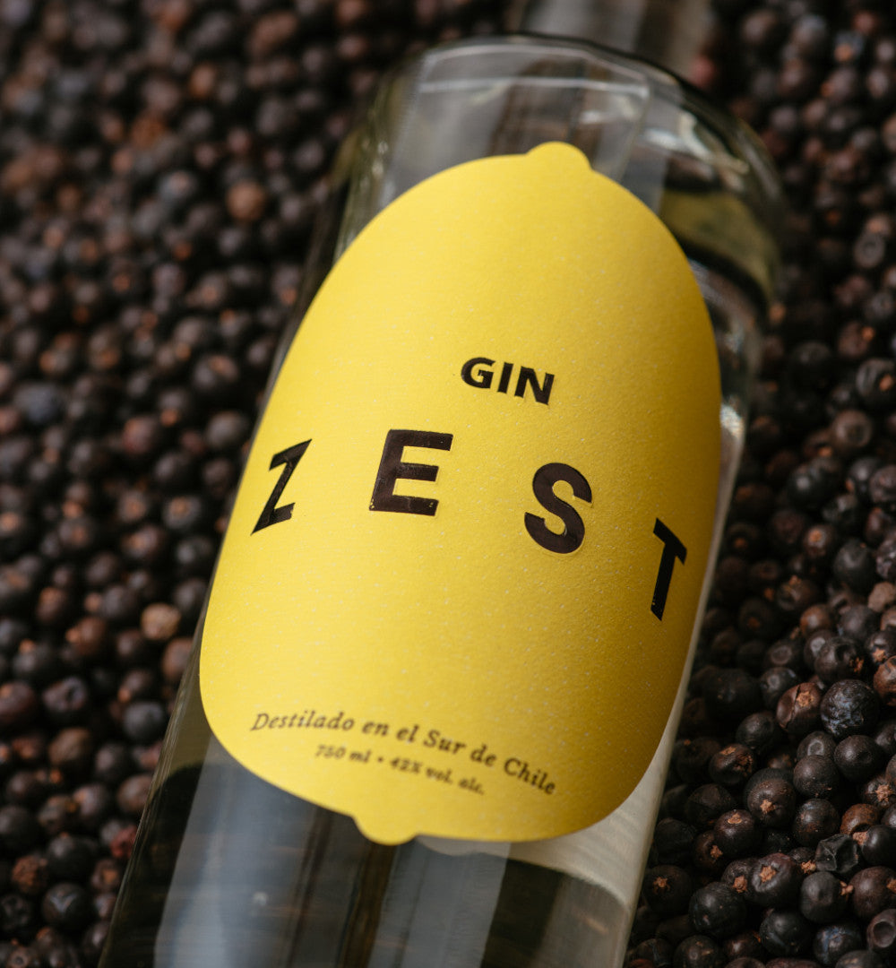 Licor chileno - zest gin - concepcion