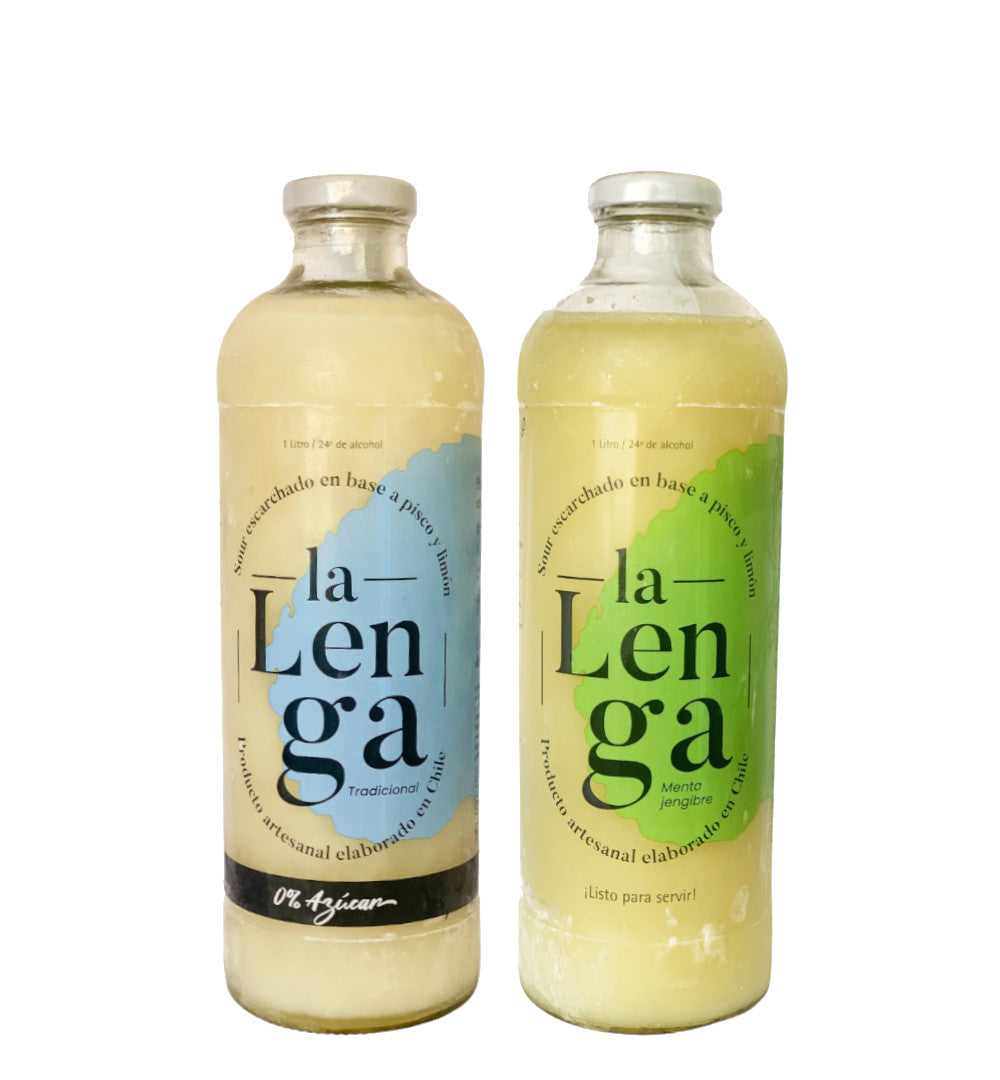 Pisco Sour la lenga menta jengibre