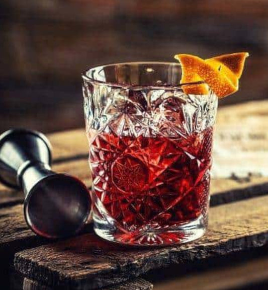 Receta negroni - bebidas de autor - coctelería - mixología - preparaciones en licores